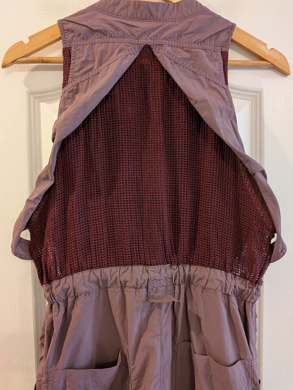Free People Mauve Utility Jumpsuit with Contrast Panels - Picture 11 of 16